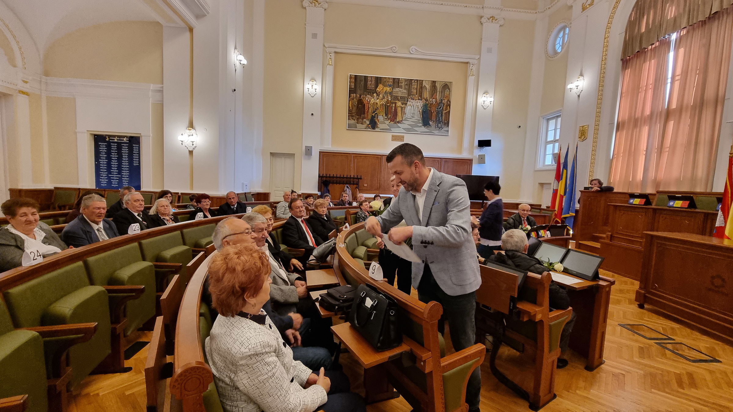 Ismét köszöntötték az ötvenedik házassági évfordulójukat ünneplő párokat