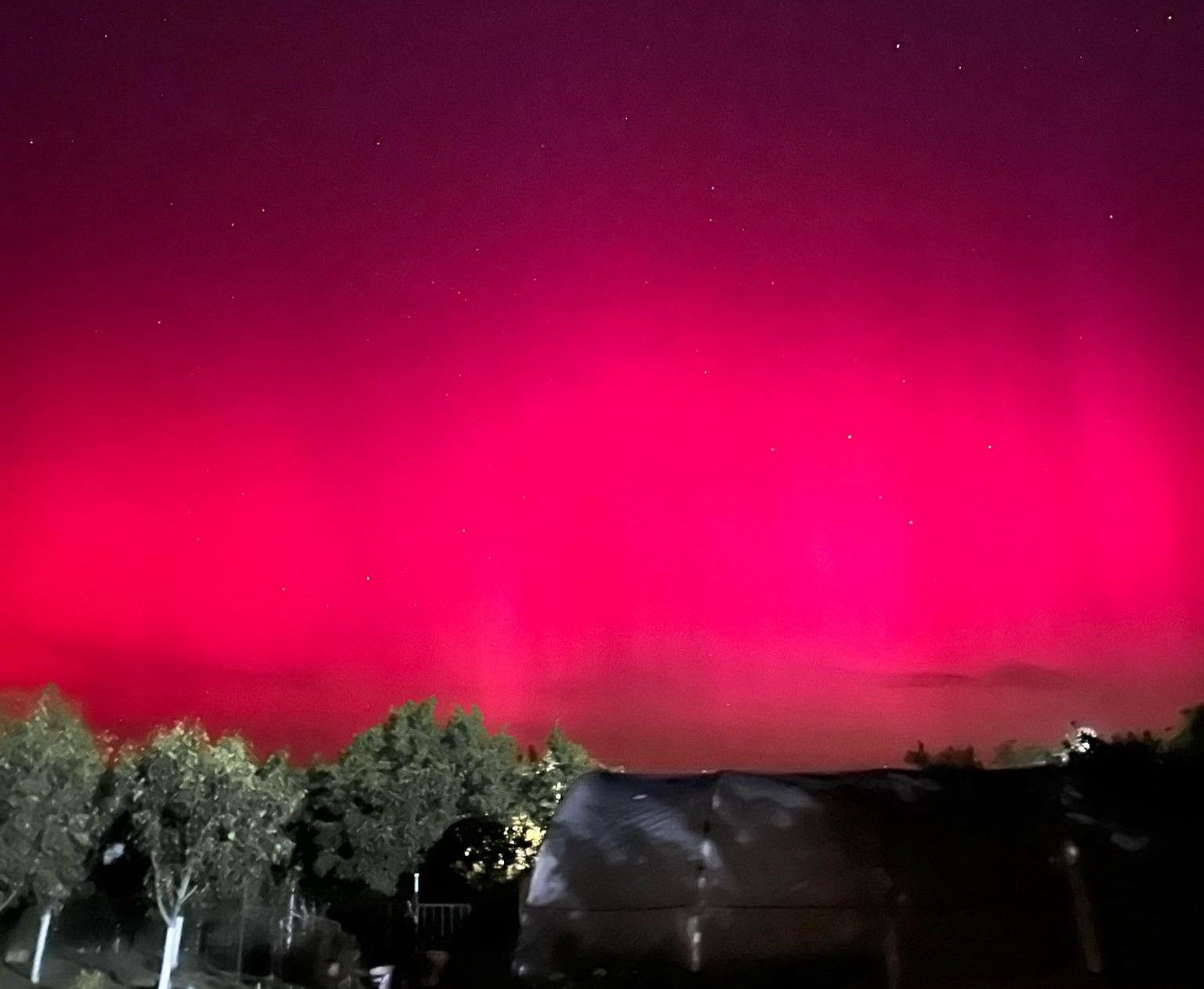 Románia felett is látható lehet ma éjszaka a sarki fény