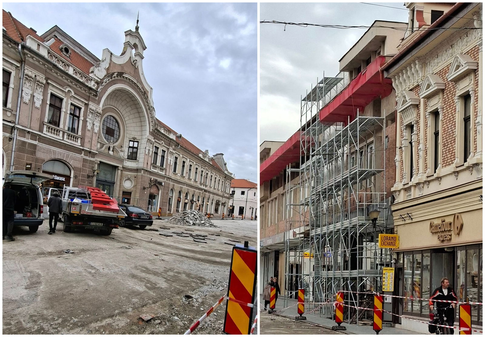 Elkezdték a brutalista stílusú váradi ingatlan felújítását