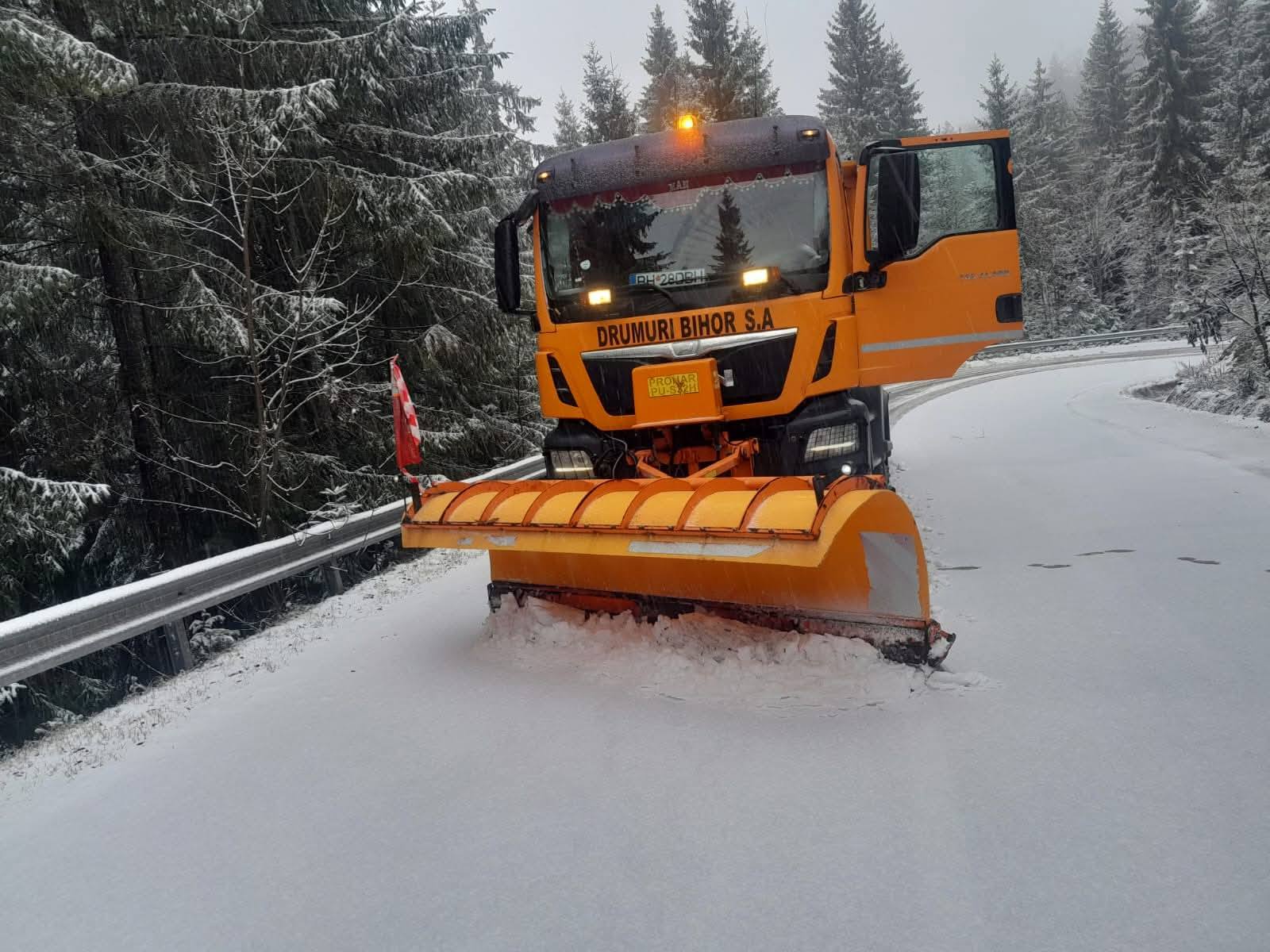 Megérkezett a tél a Bihar-hegységbe