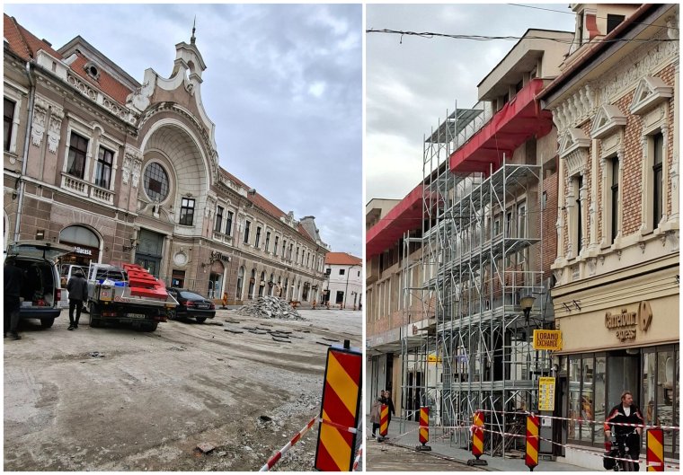 Elkezdték a brutalista stílusú váradi ingatlan felújítását