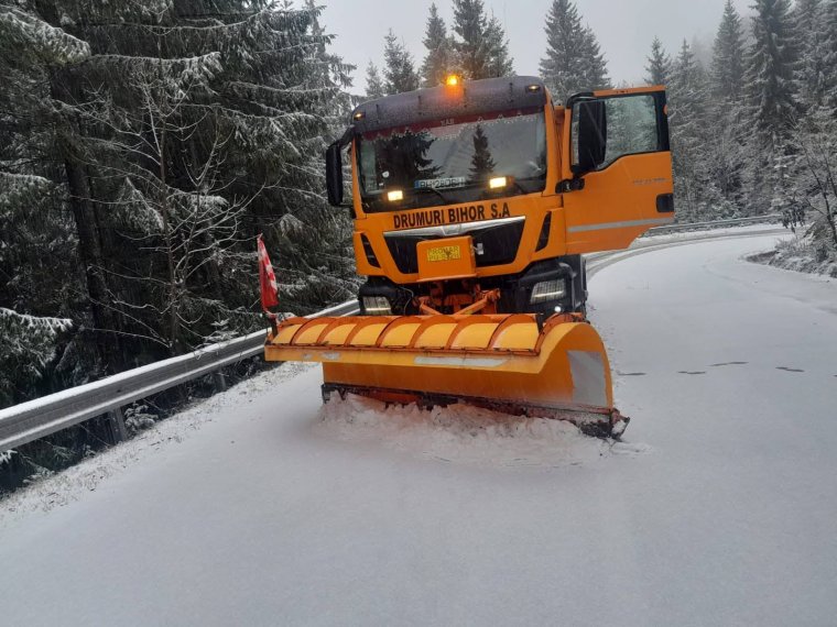 Megérkezett a tél a Bihar-hegységbe