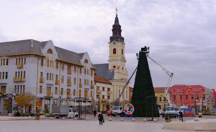 Forgalomkorlátozás lesz Nagyvárad központjában a karácsonyi vásár idején