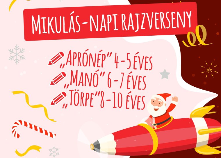 Mikulás-napi rajzversenyt szervez az Ovisuli Egyesület