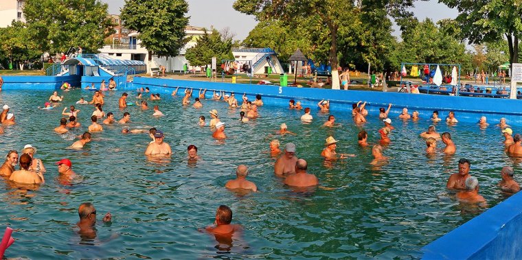 Karbantartási munkálatok miatt ideiglenesen bezár az Őssi strand