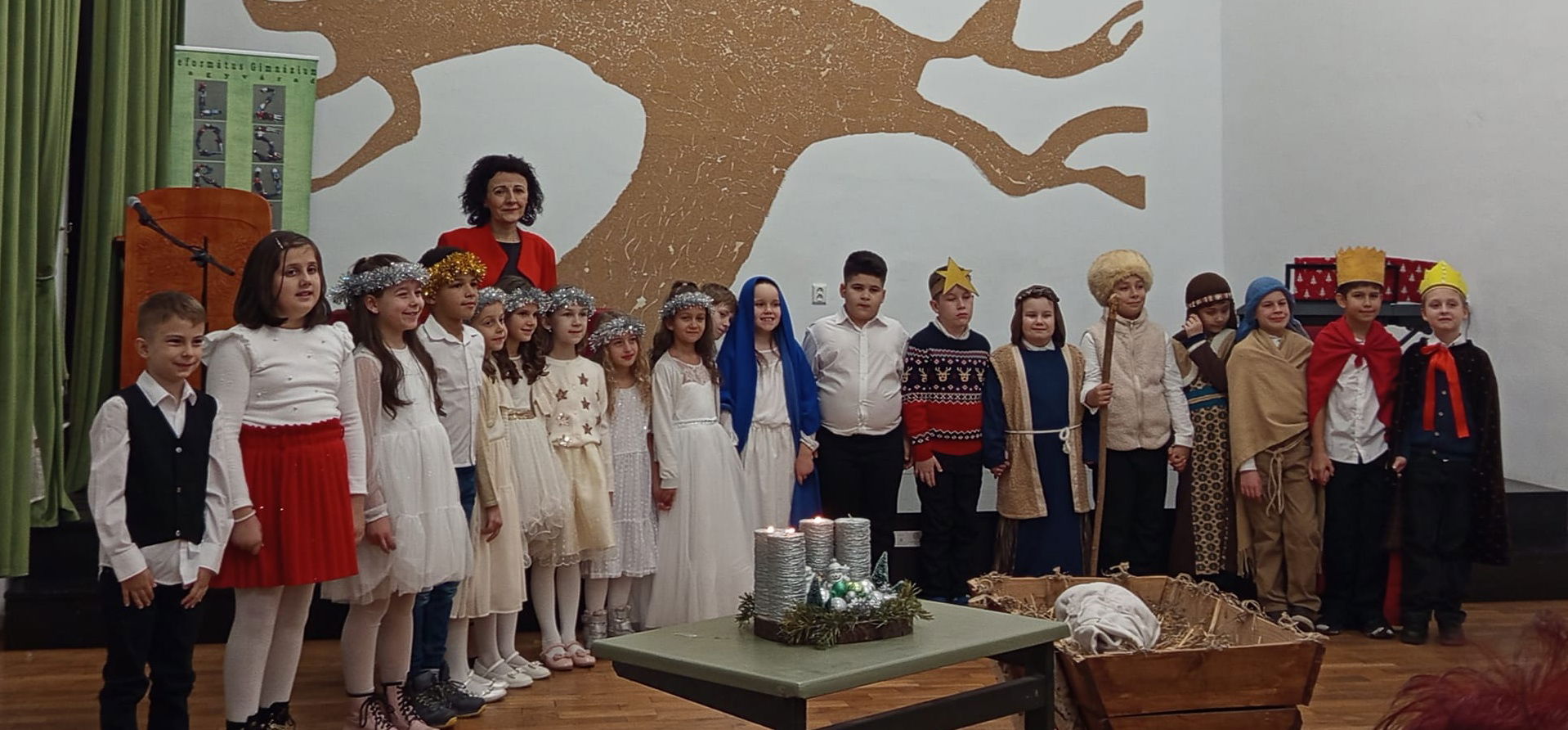 Betlehemes előadás a nagyváradi Lorántffy Zsuzsanna Református Gimnáziumban