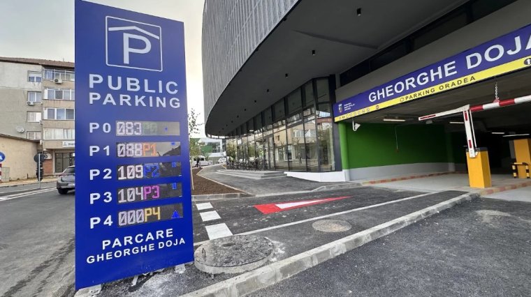 Január közepéig ingyenesen lehet parkolni a megyei kórház melletti parkolóházban