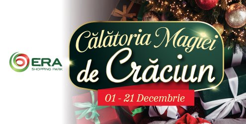 A nagyváradi ERA Park a decemberi hónapot mágikus élménnyé varázsolja!