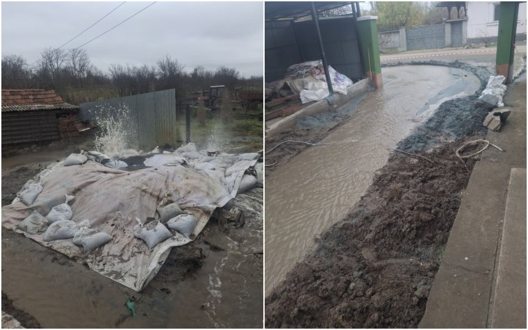 Hétfőn kezdődik a szentimrei vízömlés elfojtása│VIDEÓ