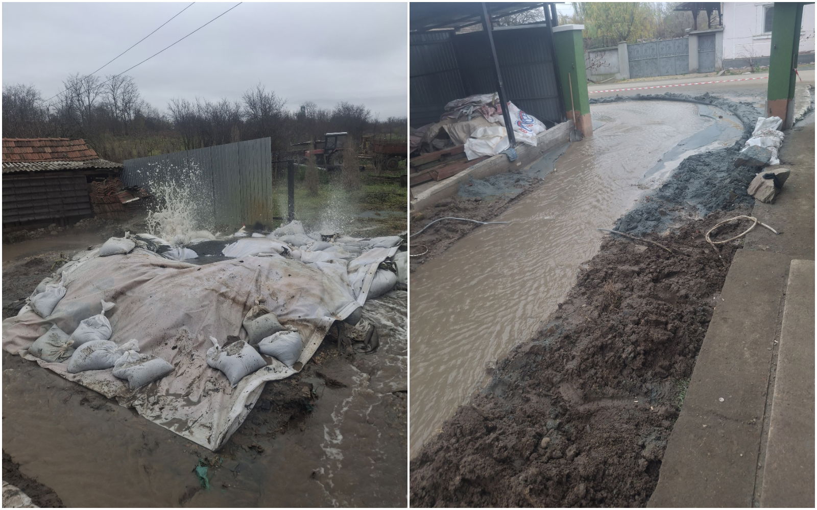 Kutat fúrtak, metángáz is a felszínre tört