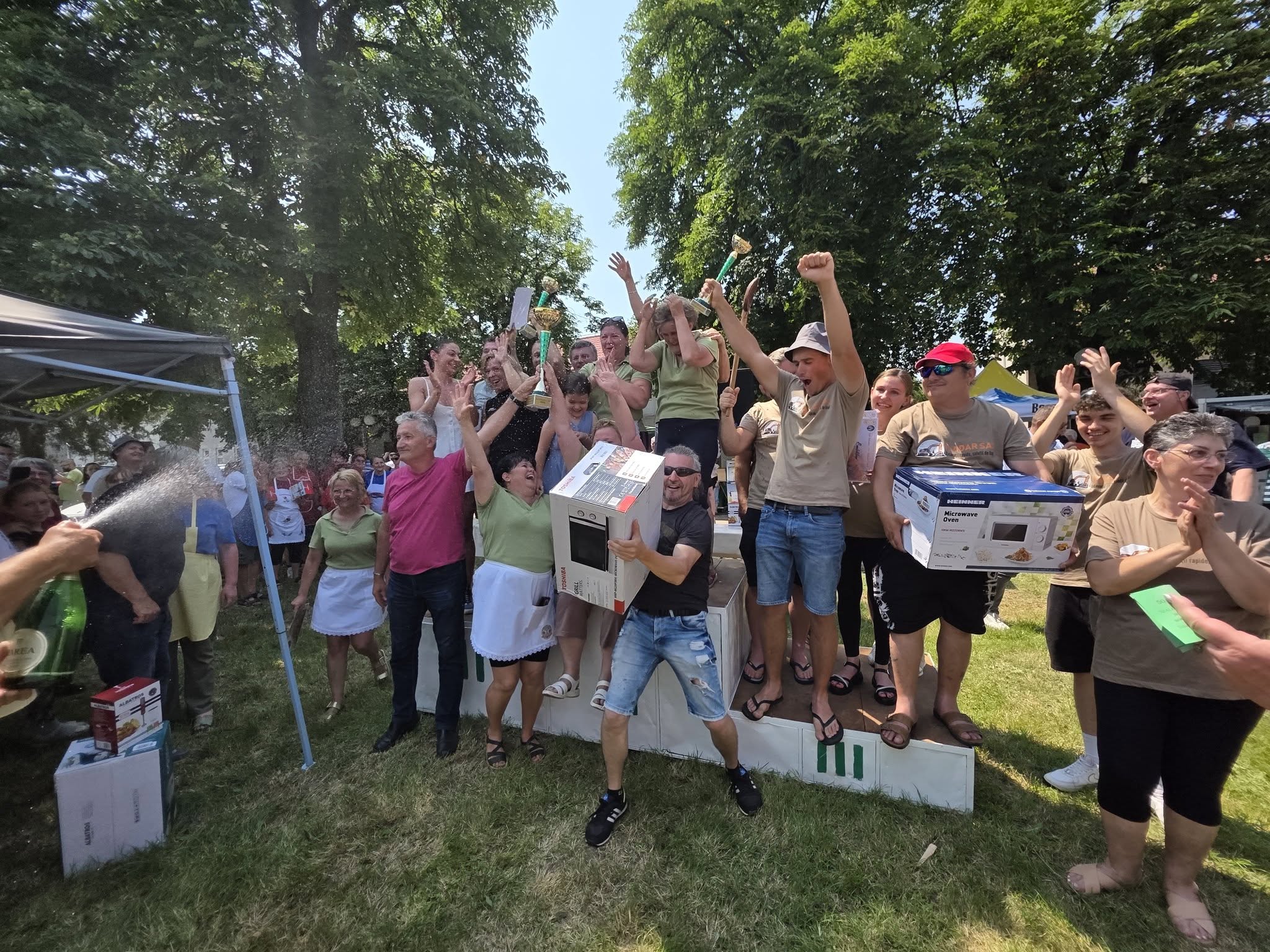 Bográcsgulyásfőző-verseny a Szalontai Napokon