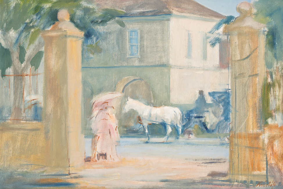 Az Erdélyi Művészeti Központban mutatják be Kristófi János nagyváradi festőművész alkotásait