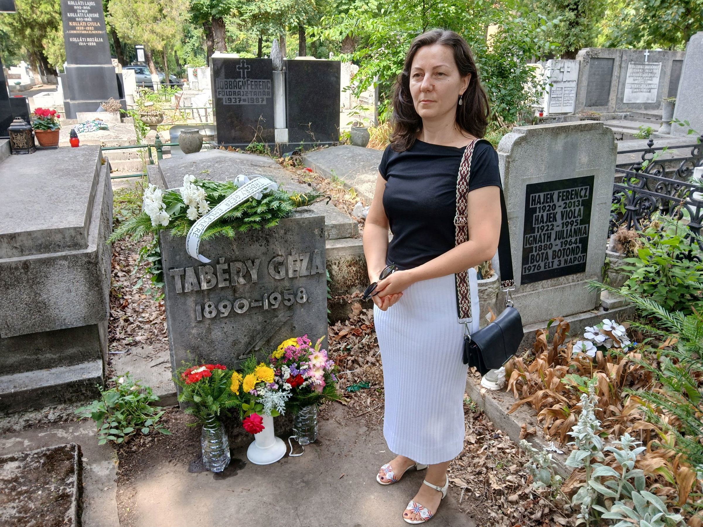 Tabéry Gézára emlékeztek nagyváradi nyughelyénél