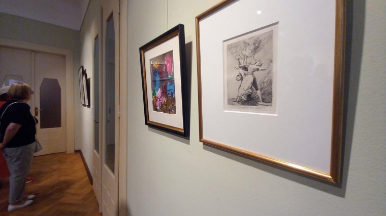 Goya- és Chagall-alkotások a Darvas–La Roche-ház legújabb kiállításán