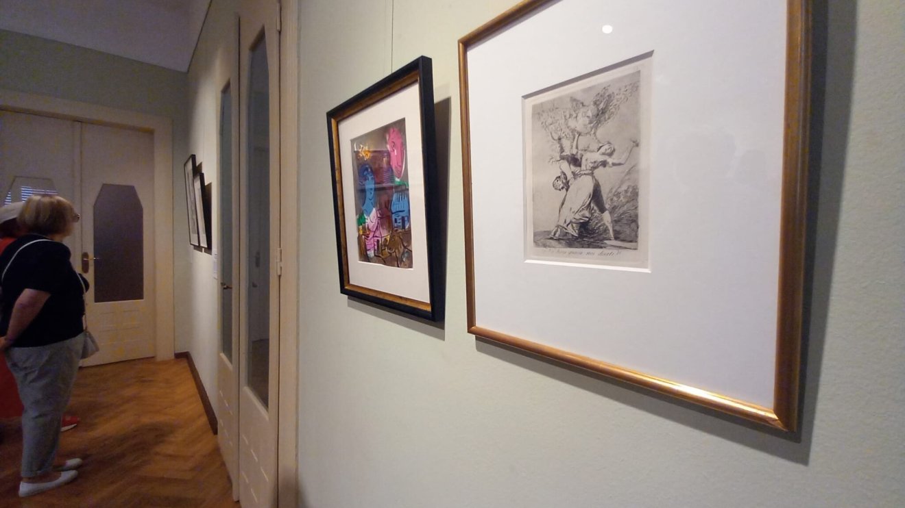 Goya- és Chagall-alkotások a Darvas–La Roche-ház legújabb kiállításán
