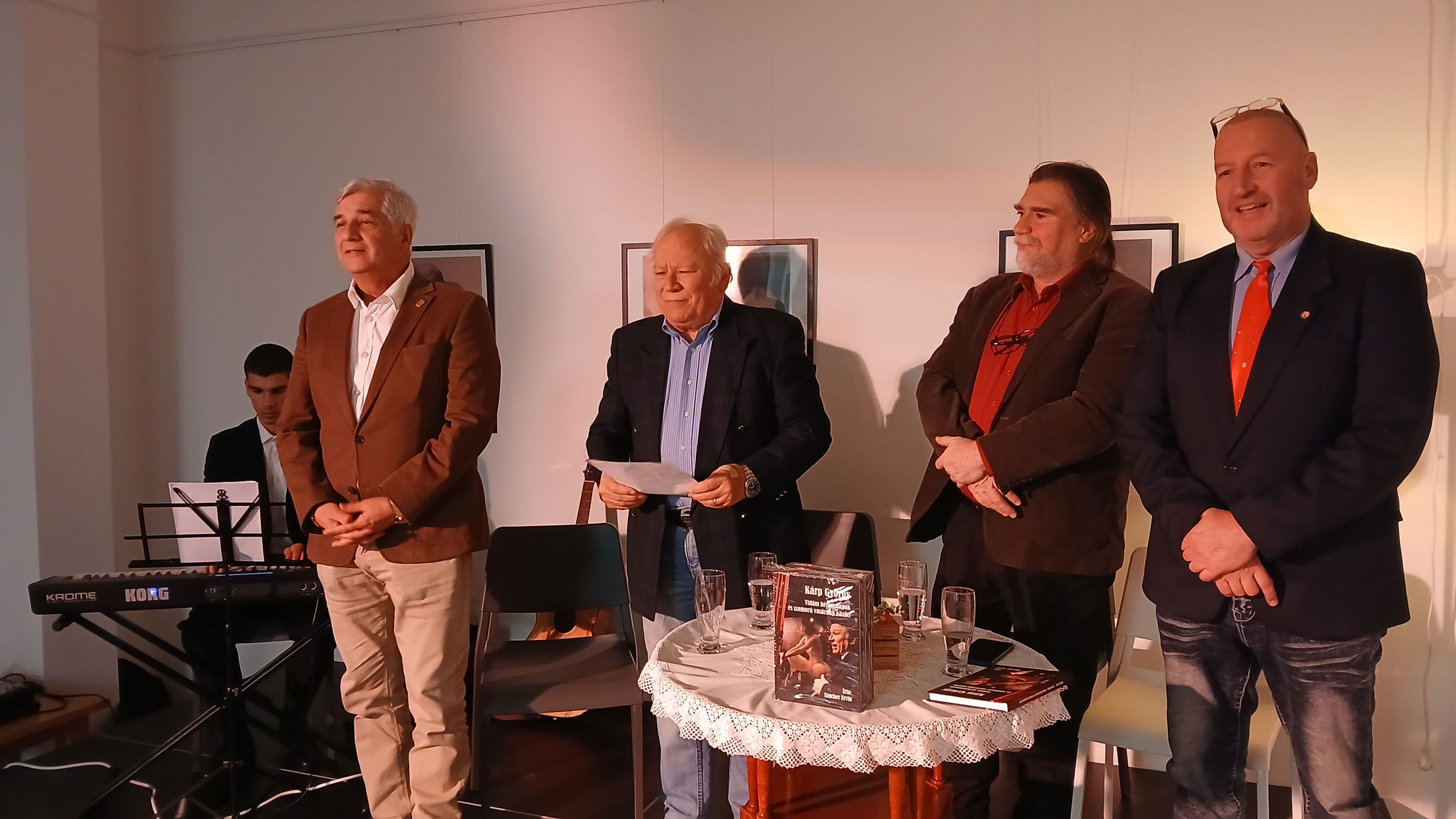 Kárp György 80 éves: ünnepi est és könyvbemutató a Léda-házban