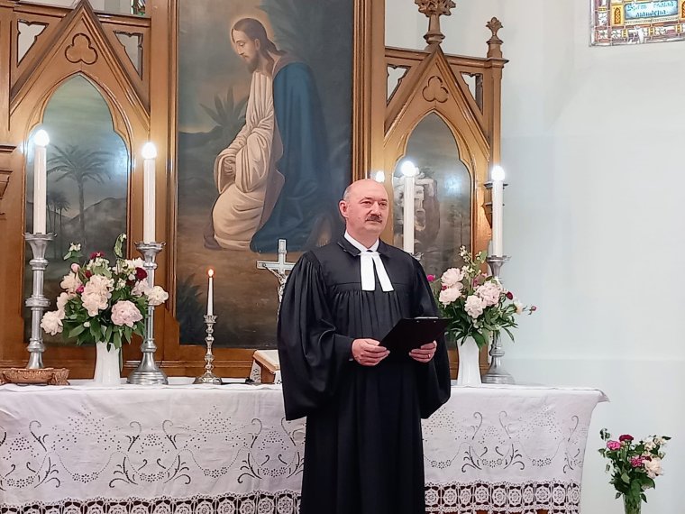 Mátyás Attila nagyváradi evangélikus-lutheránus lelkész ünnepi üzenete