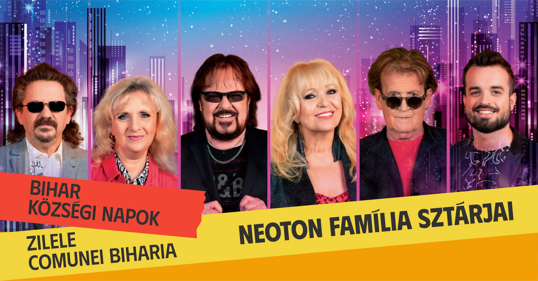 A Neoton Família Sztárjai lépnek fel a Bihari Községi Napokon