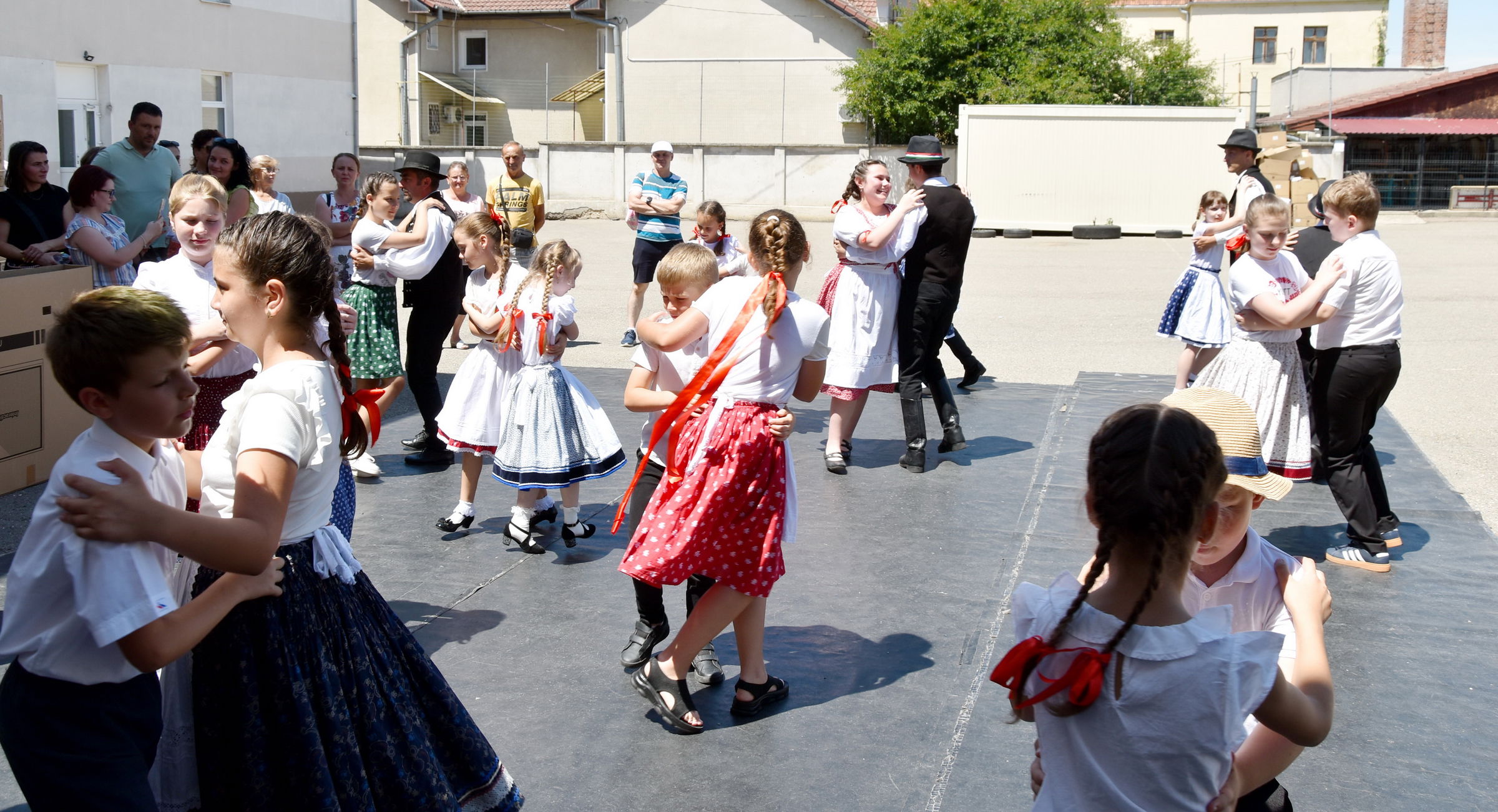 Vakációs néptánctábor zajlott Margittán