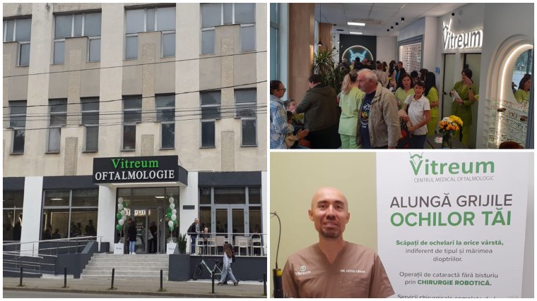 A Vitreum megnyitotta a második klinikáját Nagyváradon. Szemészet nemzetközi színvonalon