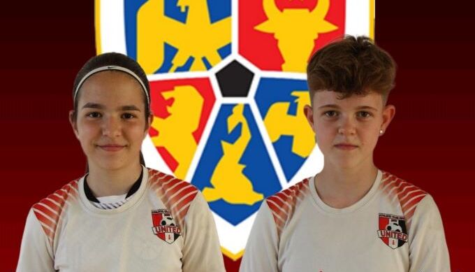 Bihar FC játékosok a női U13-as válogatott keretében