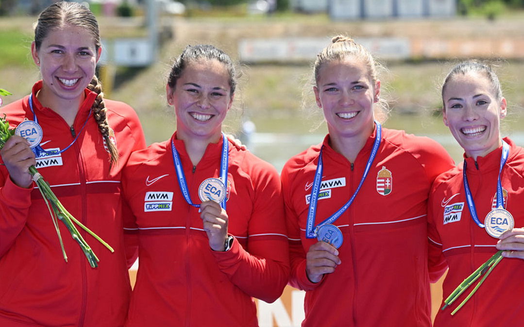 Az élen zárta a kajak-kenu Eb-t a magyar válogatott