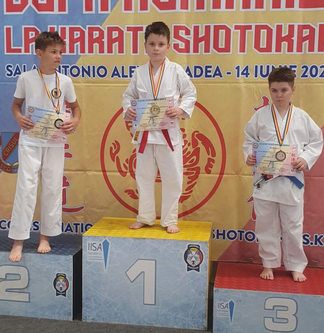Remekeltek a megye fiatal karatésai a Román Kupán