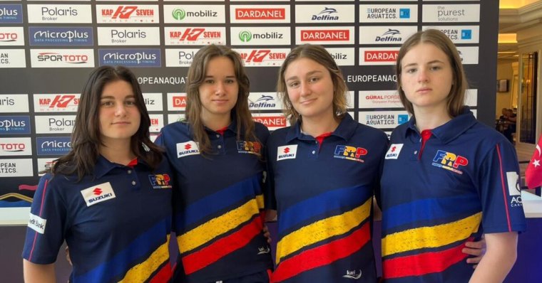 Négy váradi lány a 11. helyezett román válogatottban az U16-os Eb-n