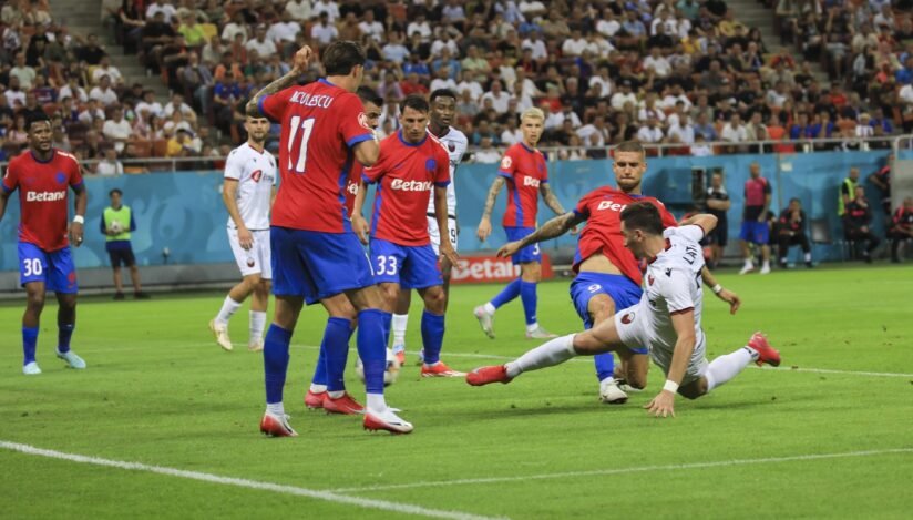 Hidegzuhany Bukarestben: a Shkëndija kiejtette az FCSB-t