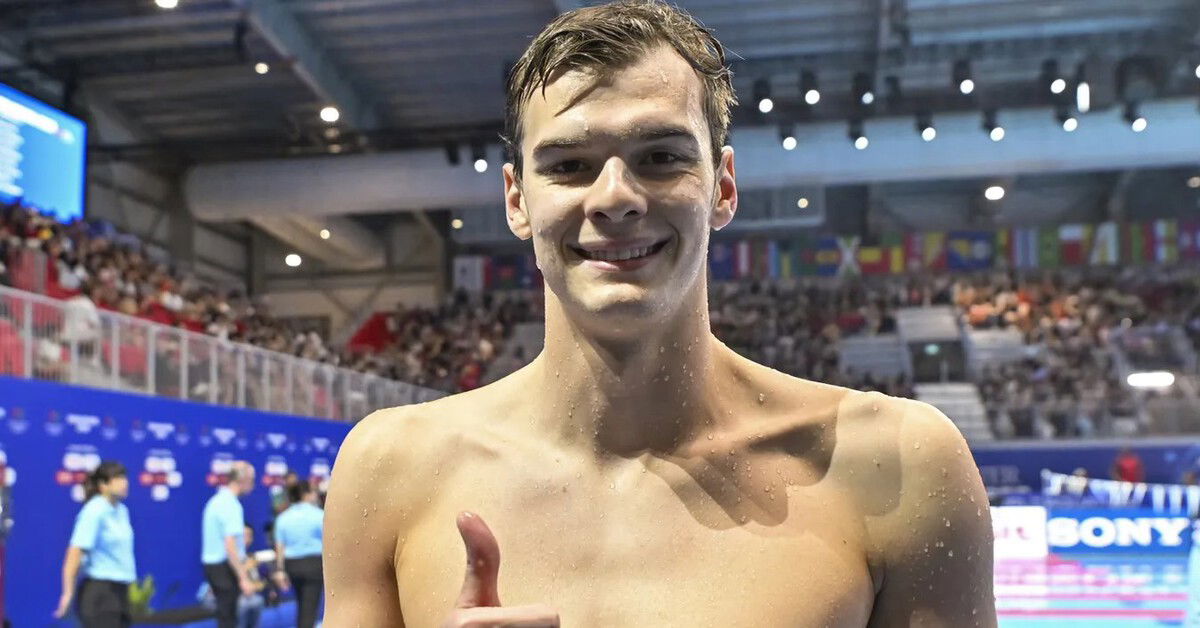 Aranyérmet nyert Kós Hubert 200 méter háton