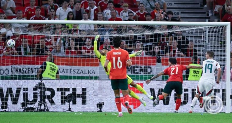 Hiába vezetett a magyar csapat, a portugálok örülhettek a végén