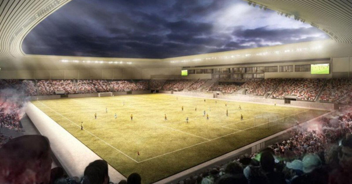 Csak a jövő év második felében kezdődhet el az új váradi stadion építése