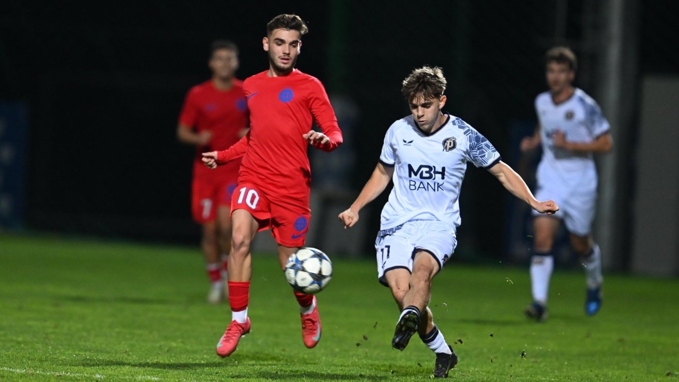 Ifjúsági Liga: előnyből várja a hazai visszavágót a Puskás Akadémia