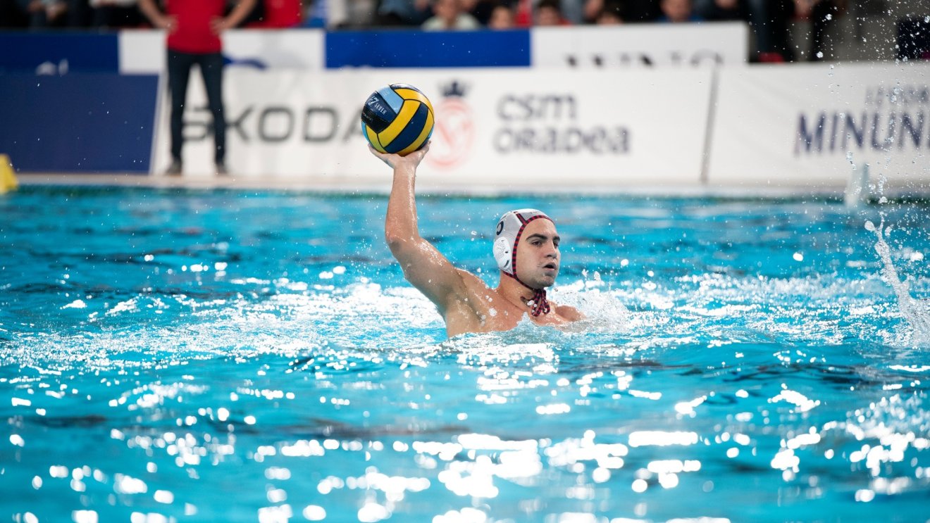 Az élen telelnek a bajnokságban a váradi vízilabdások