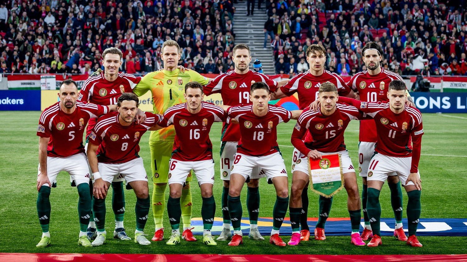 A 40. helyen fejezi be az évet a magyar válogatott