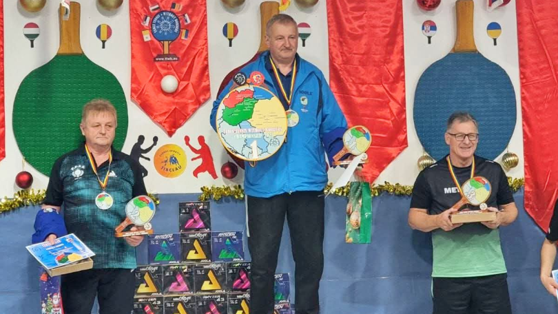 Vajdasági és hazai siker a váradi asztalitenisz-viadalon