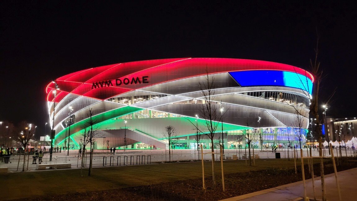 Az MVM Dome ad otthont a vizes vb-nek