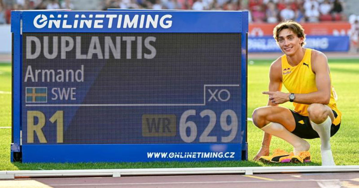 Új világcsúcsot állított Budapesten Duplantis