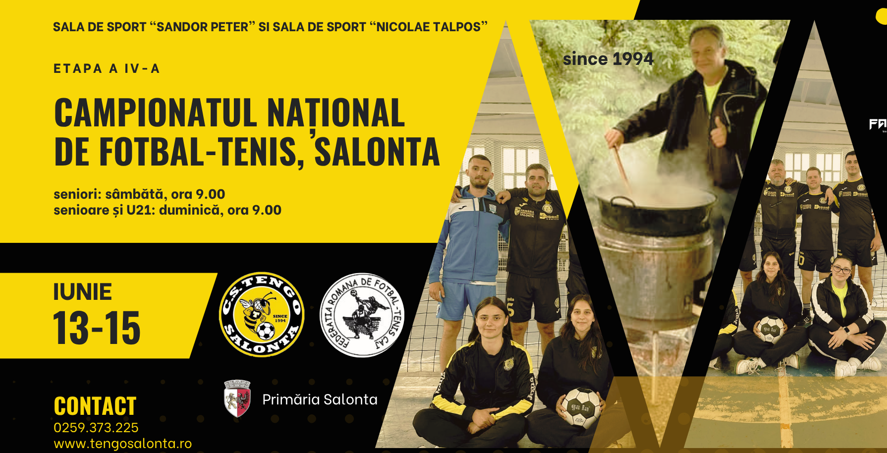 Nagyszalontára érkezik a romániai lábtenisz legjava