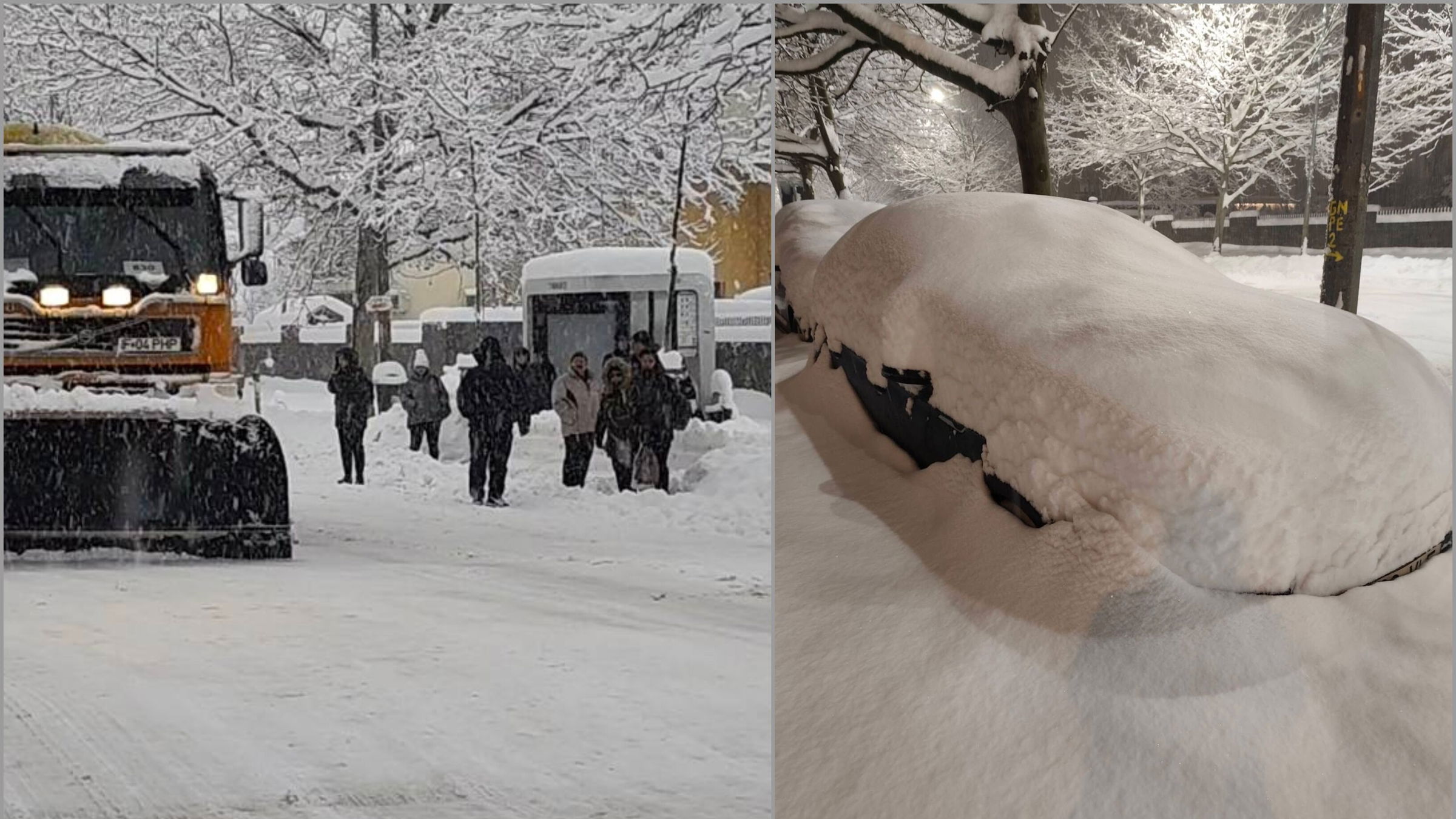 Az 50 centimétert is elérheti a hóréteg vastagsága ma Bukarestben