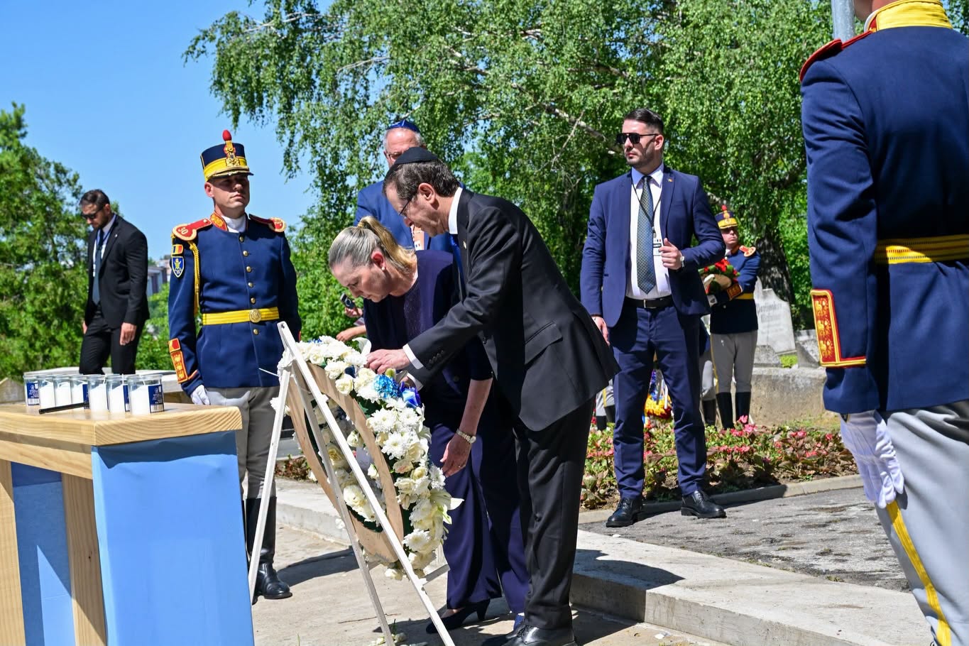 Izraeli államfő: a romániai zsidók hidat képeznek Románia és a zsidó nép között