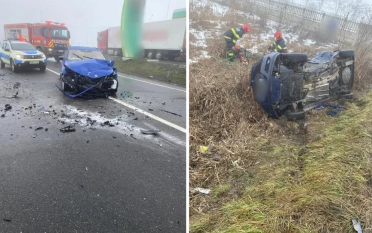 Súlyos baleset történt az 1-es országúton, egy férfi műszaki mentésre szorult