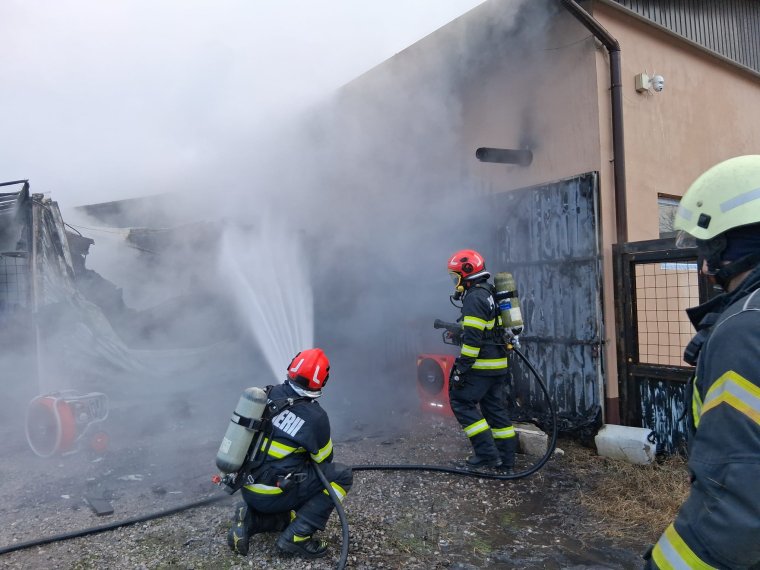 Súlyos tűzeset Borson: gyors tűzoltói beavatkozás mentett meg egy asztalosműhelyt