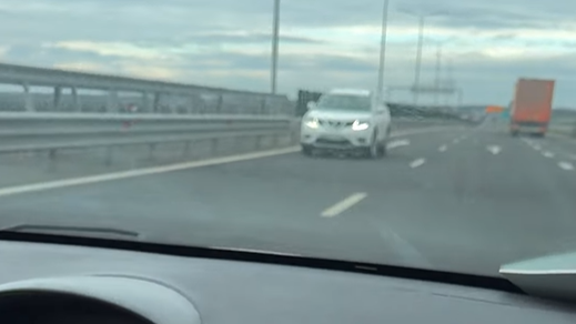 Forgalommal szemben haladt egy autó az A3-as autópályán