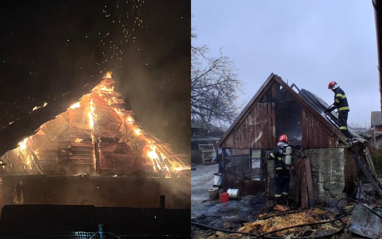 Tetők váltak a lángok martalékává Élesden és Gyapjún