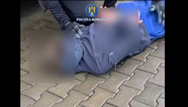 Földre tepertek és megbilincseltek egy nemzetközileg körözött férfit Nagyváradon│VIDEÓ