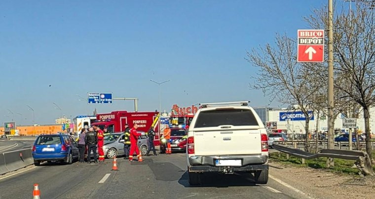 Baleset történt a nagyváradi körgyűrűn, egy személyt kórházba szállítottak