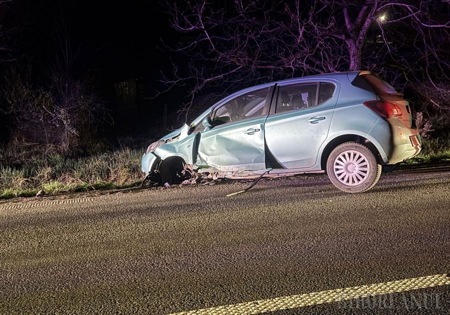 Busz és személyautó ütközött Tinód és Tőtös között