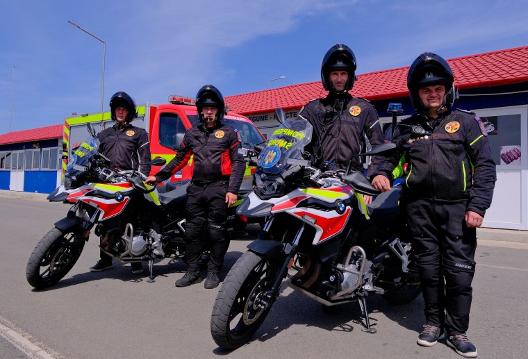 Nagyváradon képezték az ország motoros paramedikusait│Fotók és videók