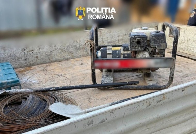 Építőanyagokat találtak a rendőrök a Kolozsvár–Nagyvárad vasútvonal felújításán dolgozó munkások szállásán